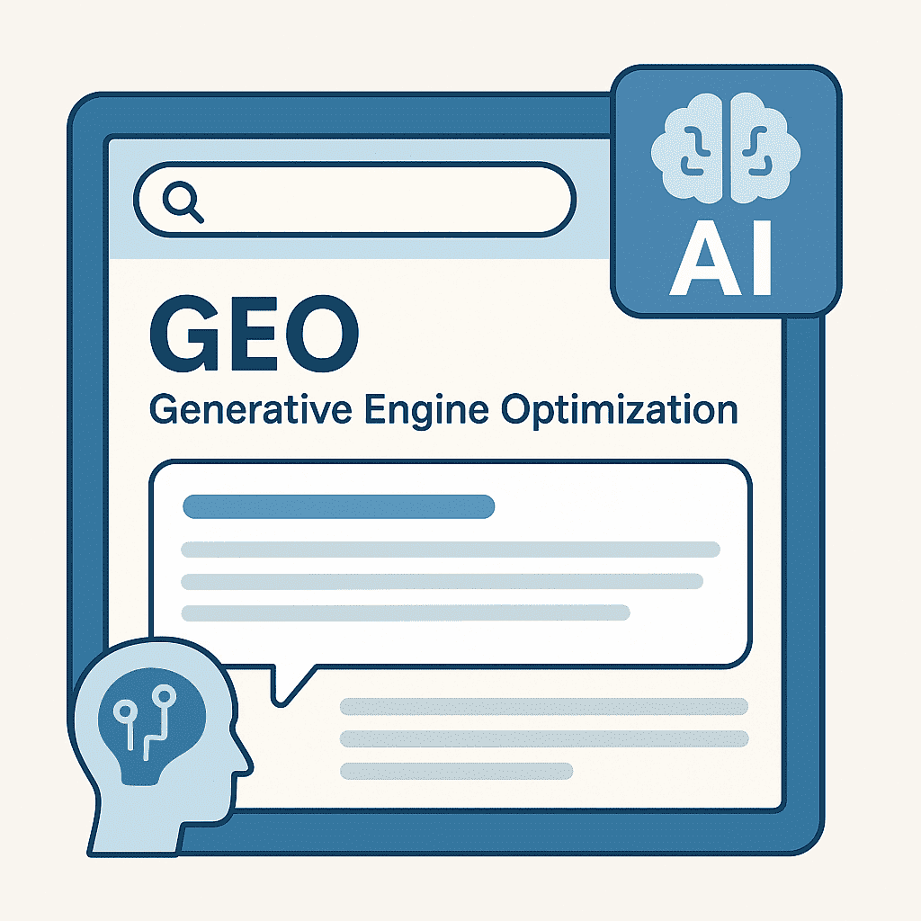 GEO – Generative Engine Optimization с AI отговор в търсачка, съдържание от martin-parvanov.com