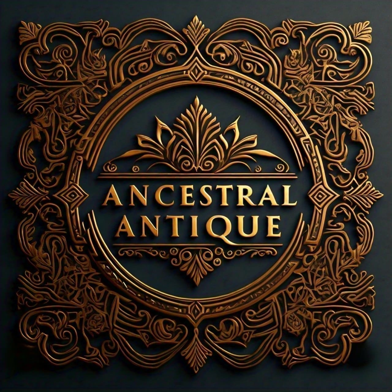 Лого Ancestral Antiques Лого на Ancestral Antiques – онлайн магазин за антики и винтидж предмети от Австралия и Европа